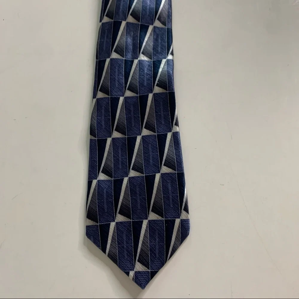 City Streets youth zipper pull adjustable tie Blue